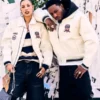 Adidas x Avirex Leather Jacket
