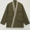 Adidas x Clot By Edison Chen Olive Jacket