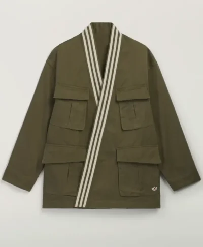 Adidas x Clot By Edison Chen Olive Jacket
