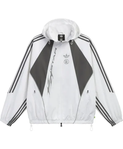 Adidas x Hellstar White Track Jacket