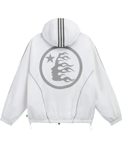 Adidas x Hellstar White Track Jacket