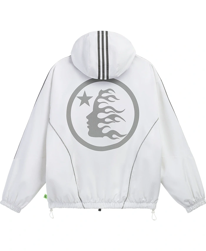 Adidas x Hellstar White Track Jacket
