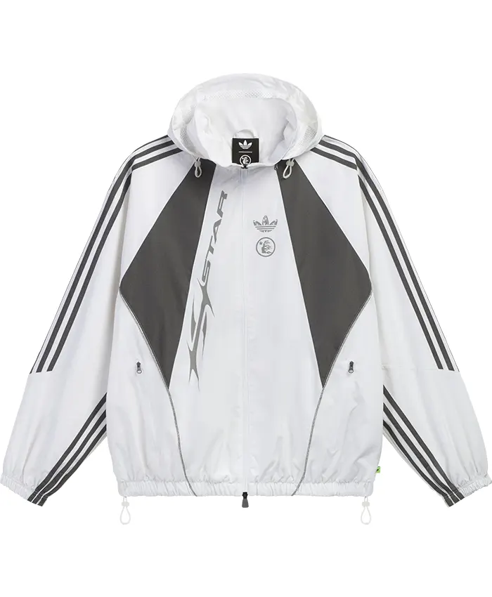 Adidas x Hellstar White Track Jacket