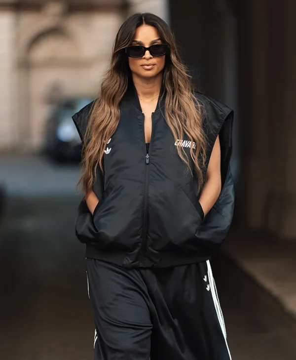 Adidas x Willy Chavarria Padded Black Vest