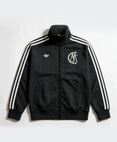 Adidas x Willy Chavarria Pinstripe Track Jacket