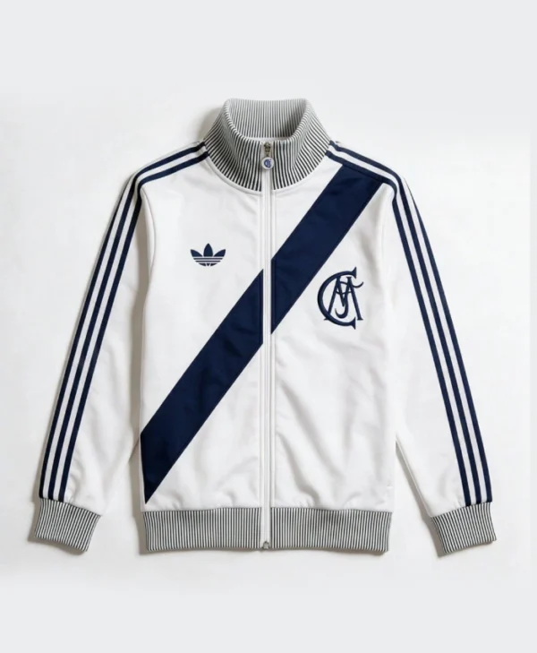 Adidas x Willy Chavarria Pinstripe Track Jacket