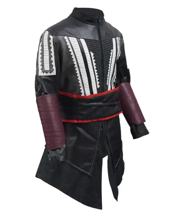 Aguilar Assassin’s Creed Leather Hoodie Coat