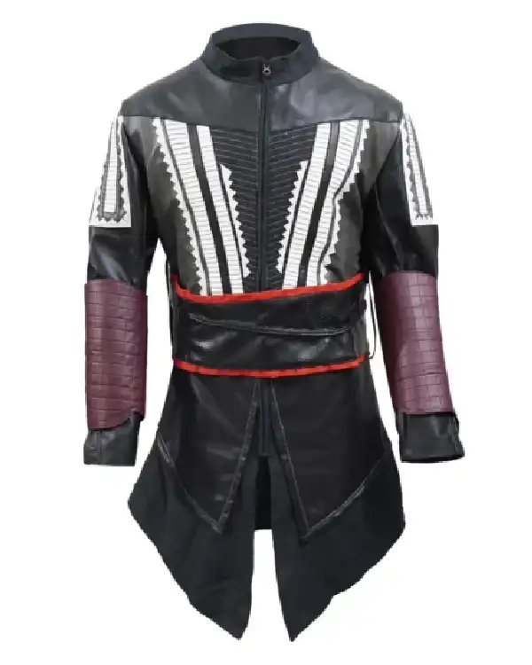 Aguilar Assassin’s Creed Leather Hoodie Coat