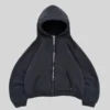 Akimbo Club Heavyweight Utility Zip Hoodie