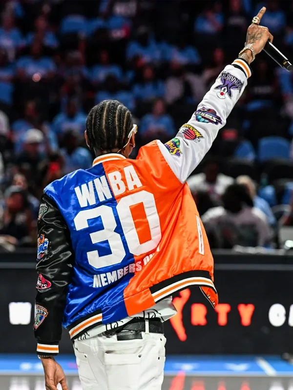 Alani Taylor WNBA 30th Anniversary Leather Jacket