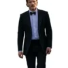 Alex Behemoth Black Wool Tuxedo Jacket