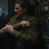 Alex Serian Behemoth Green Suede Outerwear