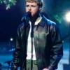 Alex Warren The Tonight Show Black Leather Jacket
