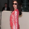 Alexa-Demie-Paris-Fashion-Week-Show-2026-Metallic-Pink-Quilted-Jacket-Side