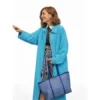 Alexandra Jiménez Grande de España 2026 Blue Cotton Coat
