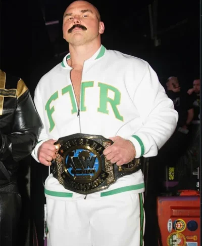 All Elite Wrestling 2026 Dax Harwood White Tracksuit