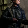 Allied Max Vatan Black Bomber Leather Jacket
