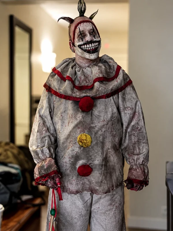 American Horror Story Twisty The Clown Satin Costume