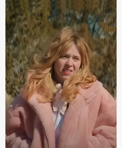 Americana 2025 Sydney Sweeney Pink Fringe Jacket