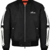 Amiri Bones Black Bomber Jacket