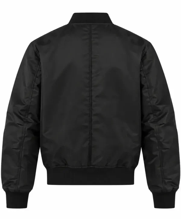 Amiri Bones Black Bomber Jacket