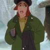 Anastasia Princess Anya Green Wool Coat