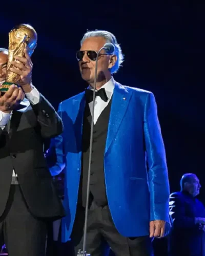 Andrea Bocelli FIFA World Cup 2026 Concert Blazer