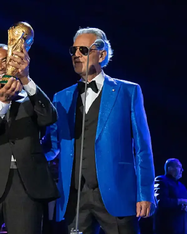 Andrea Bocelli FIFA World Cup 2026 Concert Blazer