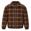 Antonio Cipriano Nespresso Plaid Harrington Jacket