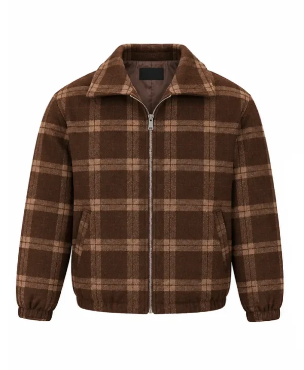 Antonio Cipriano Nespresso Plaid Harrington Jacket