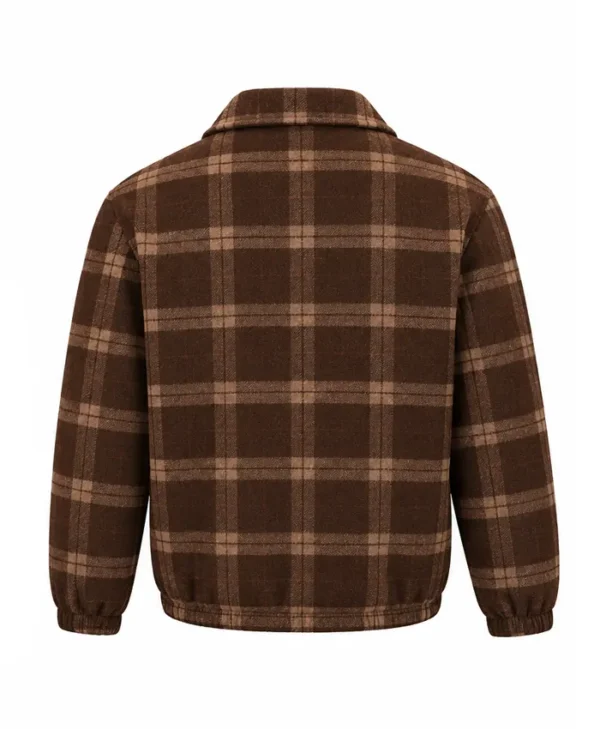 Antonio Cipriano Nespresso Plaid Harrington Jacket