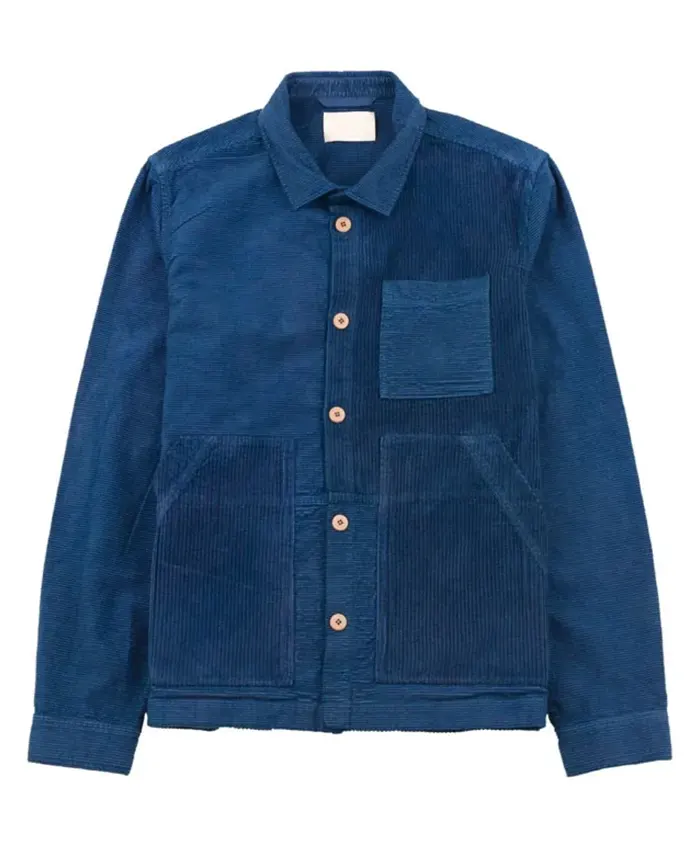 Archie Renaux War S01 Blue Corduroy Jacket
