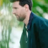 Argentina’s Training Camp Lionel Messi Green Jacket