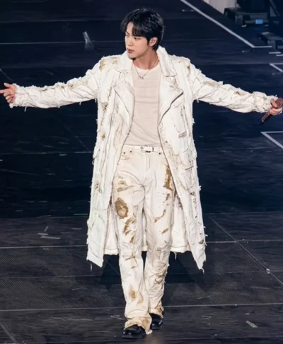 Arirang World Tour Bogota Jin White Coat