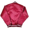 Arkansas Razorbacks Starter Burgundy Satin Jacket