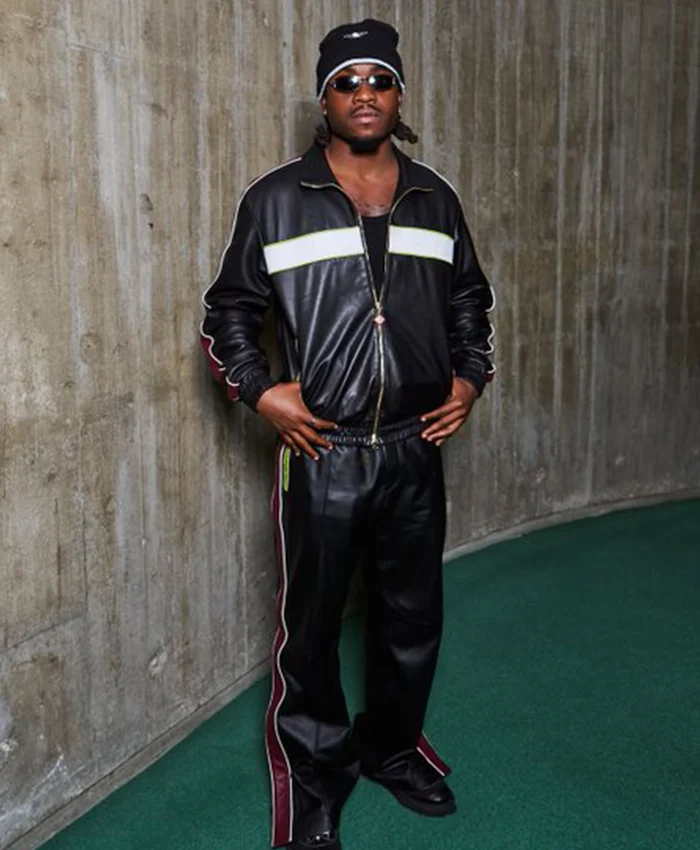 Asake Paris Fashion Week Casablanca Track Jacket Set