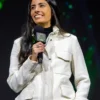 Asha Sharma White Utility Jacket
