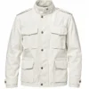 Asha Sharma White Utility Jacket
