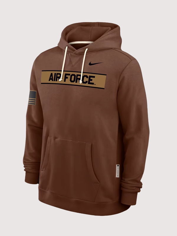 Atlanta Falcons Military Appreciation Brown Hoodie 2026