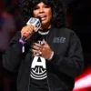 Atlanta VS NY Liberty Syleena Johnson Bomber Jacket