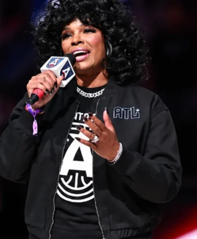 Atlanta VS NY Liberty Syleena Johnson Bomber Jacket