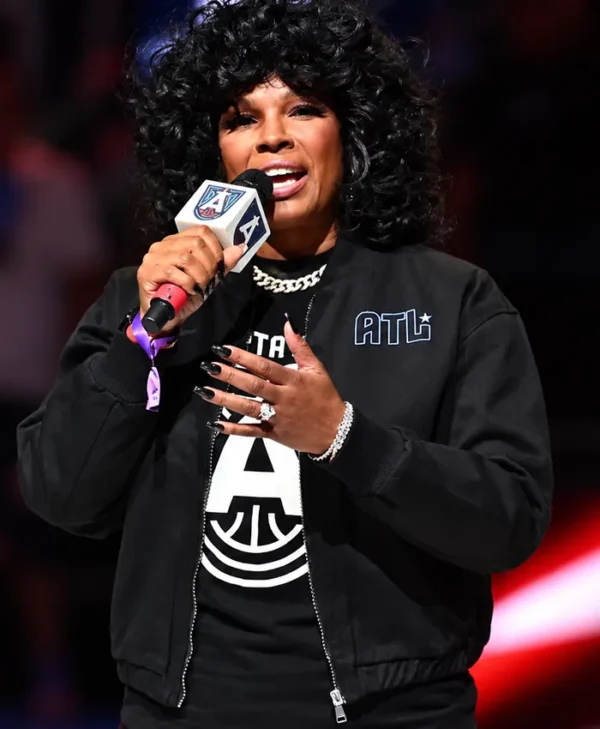 Atlanta VS NY Liberty Syleena Johnson Bomber Jacket
