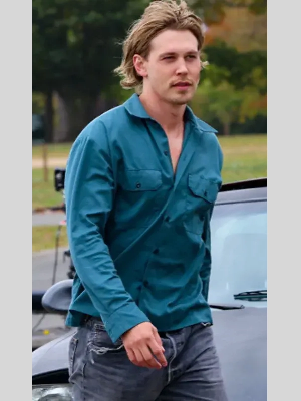 Austin Butler Caught Stealing Movie Blue Coat