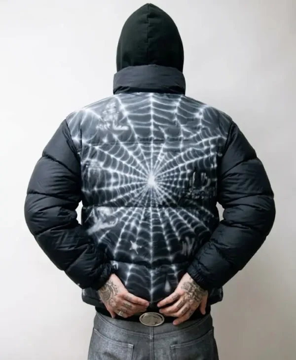 Awake NY x North Face 700 Nuptse Spiderweb Jacket