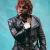 Ayo Maff Dealer Black Leather Biker Jacket