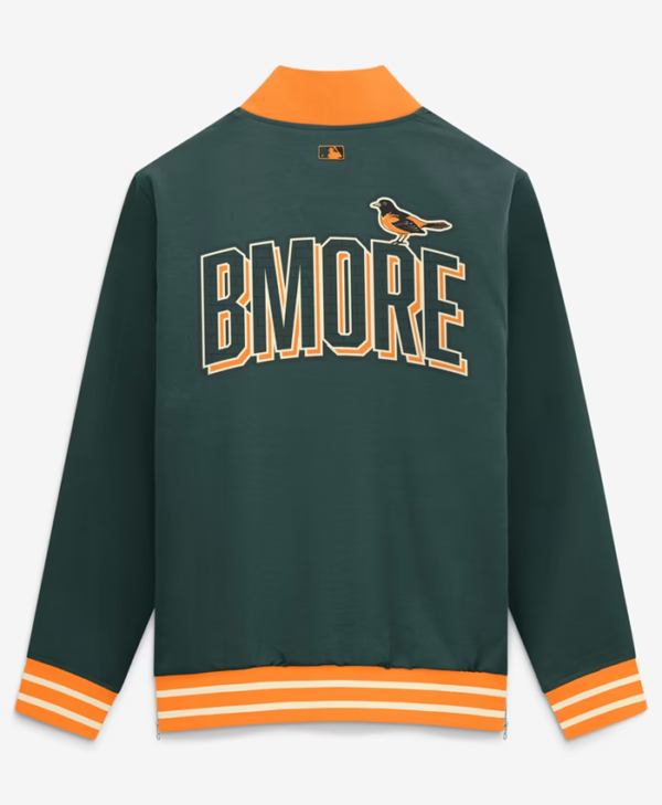 Baltimore Orioles Nike 2026 City Connect Green Bomber Jacket