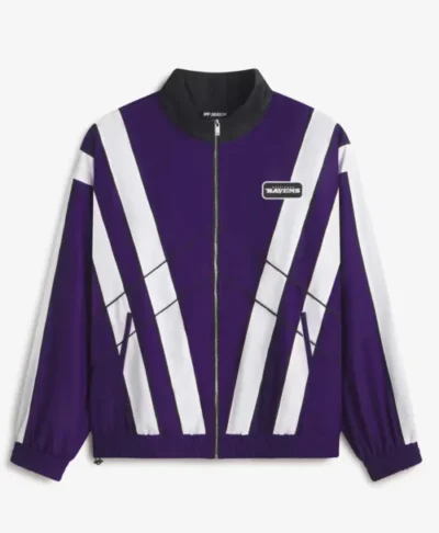 Baltimore Ravens Off Season x NFL Purple Windbreaker Jacket