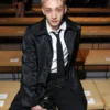 Bang Chan Milan Fashion Week Leather Jacket