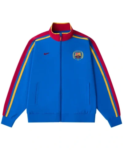 Barcelona Copa De Golf Blue Track Jacket