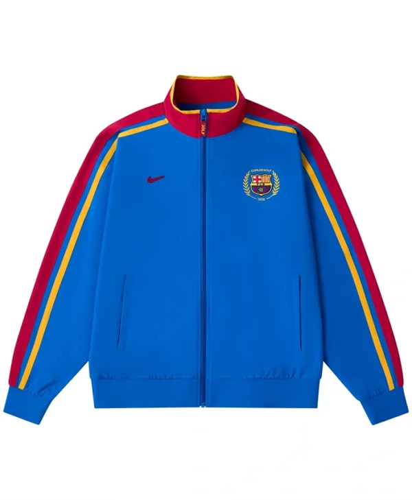 Barcelona Copa De Golf Blue Track Jacket